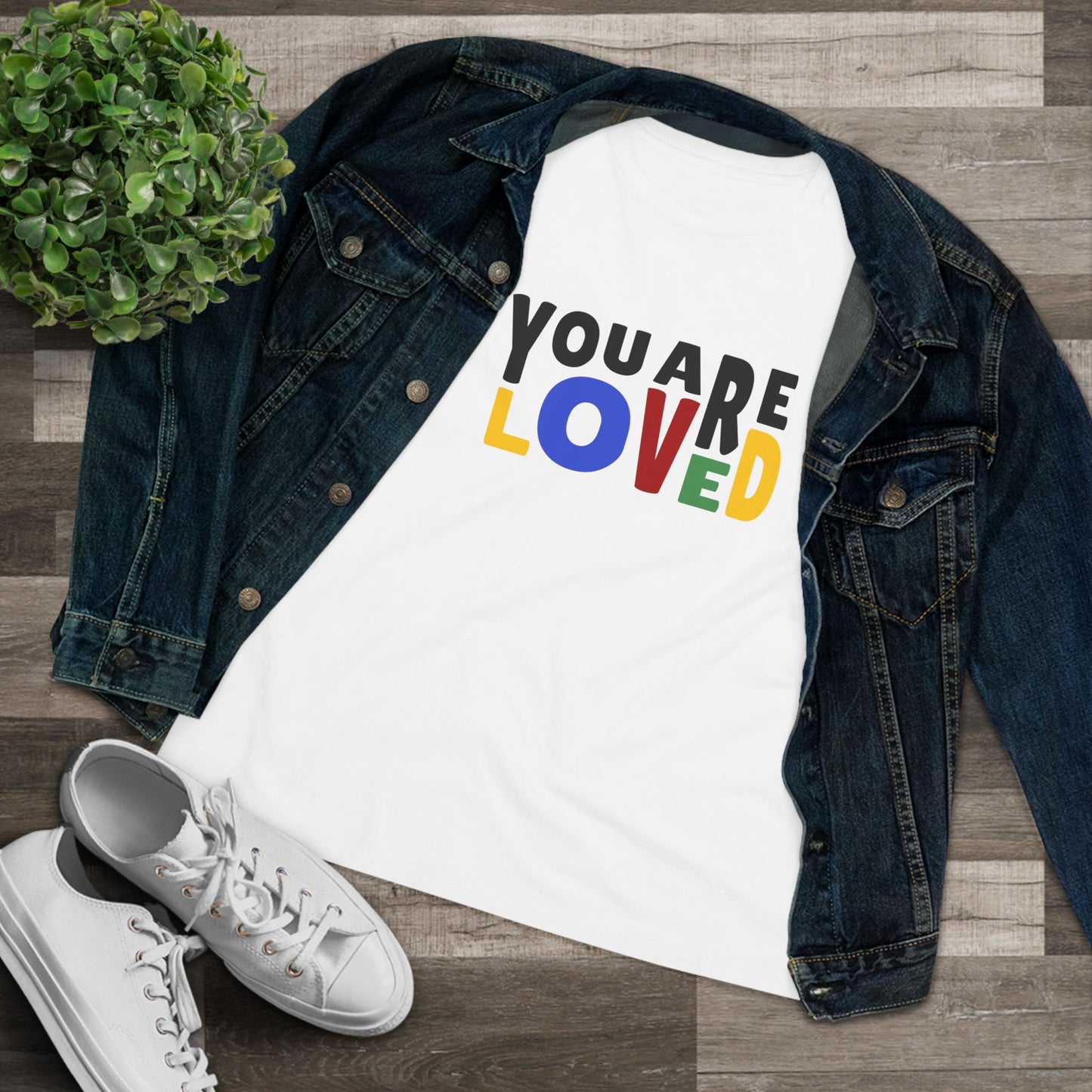 You Are Loved Women's Relaxed Jersey Short Sleeve Tee