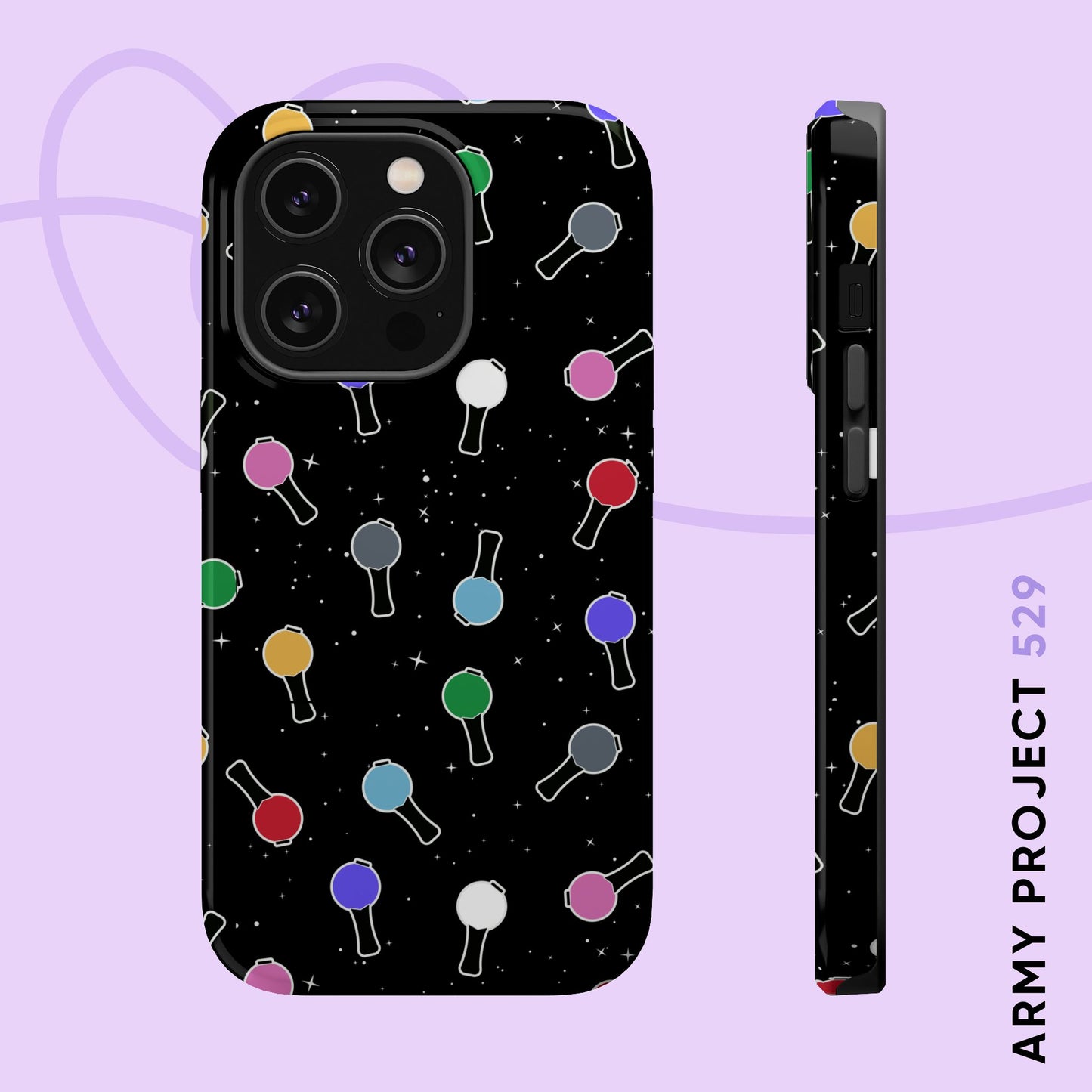 Ma City Map Lightstick Magnetic Tough Phone Case