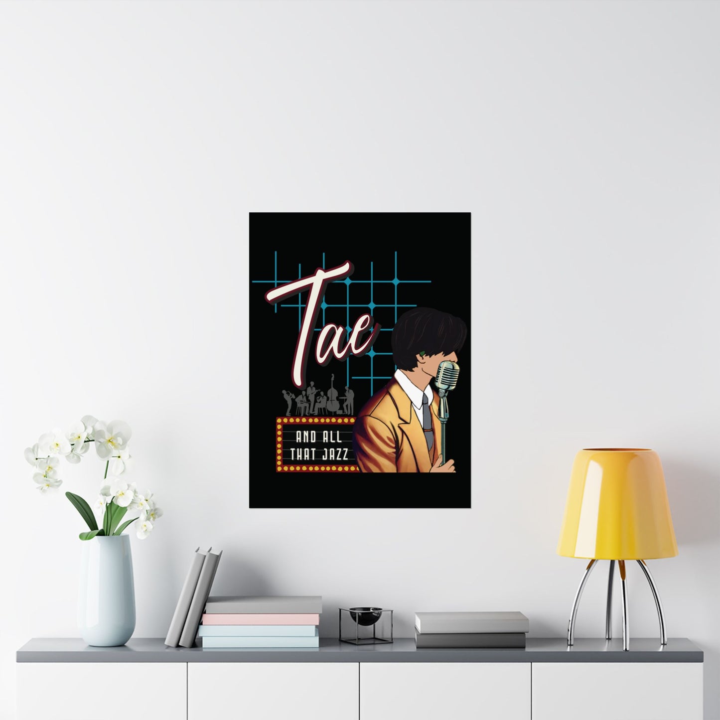 Taehyung 1950s Retro Series Matte Poster