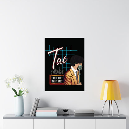 Taehyung 1950s Retro Series Matte Poster