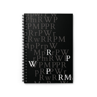 Namjoon Notebook - 'Lost in the Page' - Fanmade BTS Stationery - Spiral Journal