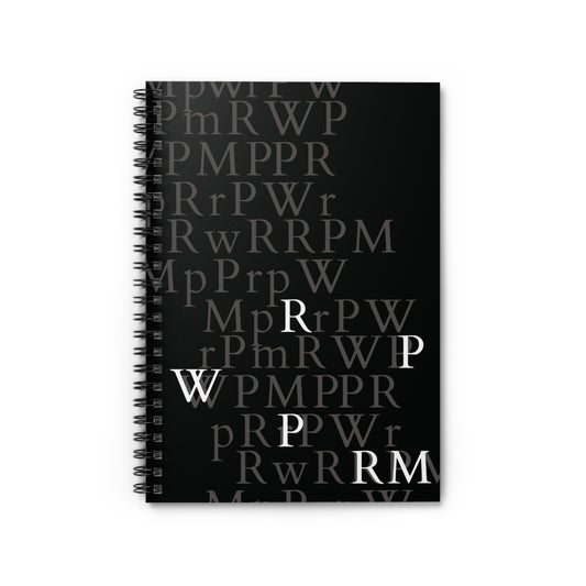 Namjoon Notebook - 'Lost in the Page' - Fanmade BTS Stationery - Spiral Journal