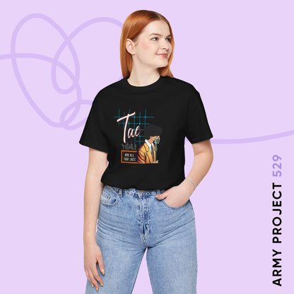 Taehyung 1950s Retro Series Unisex Jersey Short Sleeve Tee