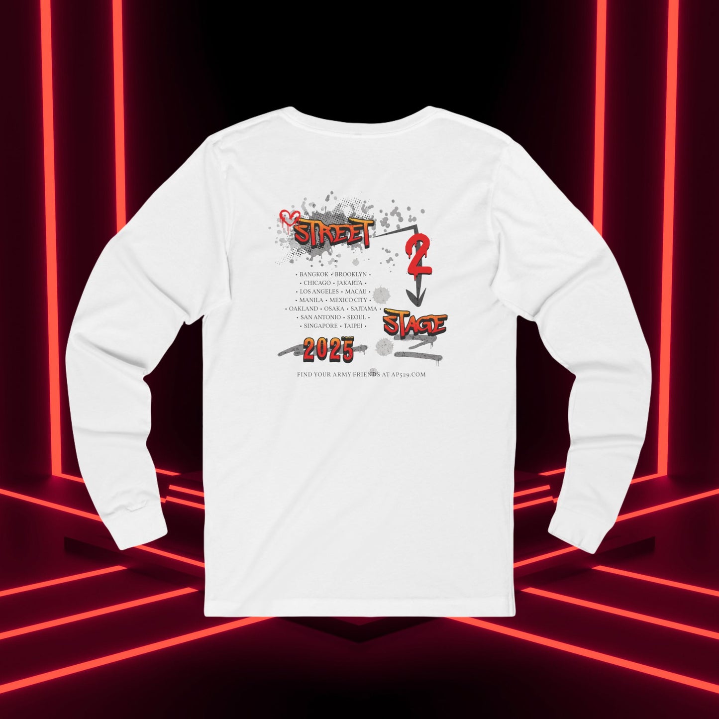 Hobi Concert Long Sleeve Shirt - HOTS with Hope - Fanmade BTS Merch - Soft Unisex T-Shirt