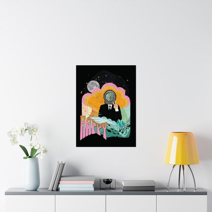Jin 1960s Retro Series Matte Poster