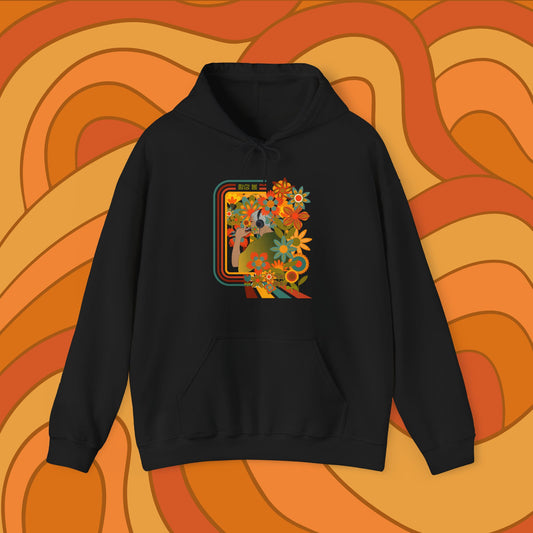 Namjoon Hoodie - Fanmade BTS Retro Series - 70s Bohemian Aesthetic - Cozy Unisex Sweatshirt
