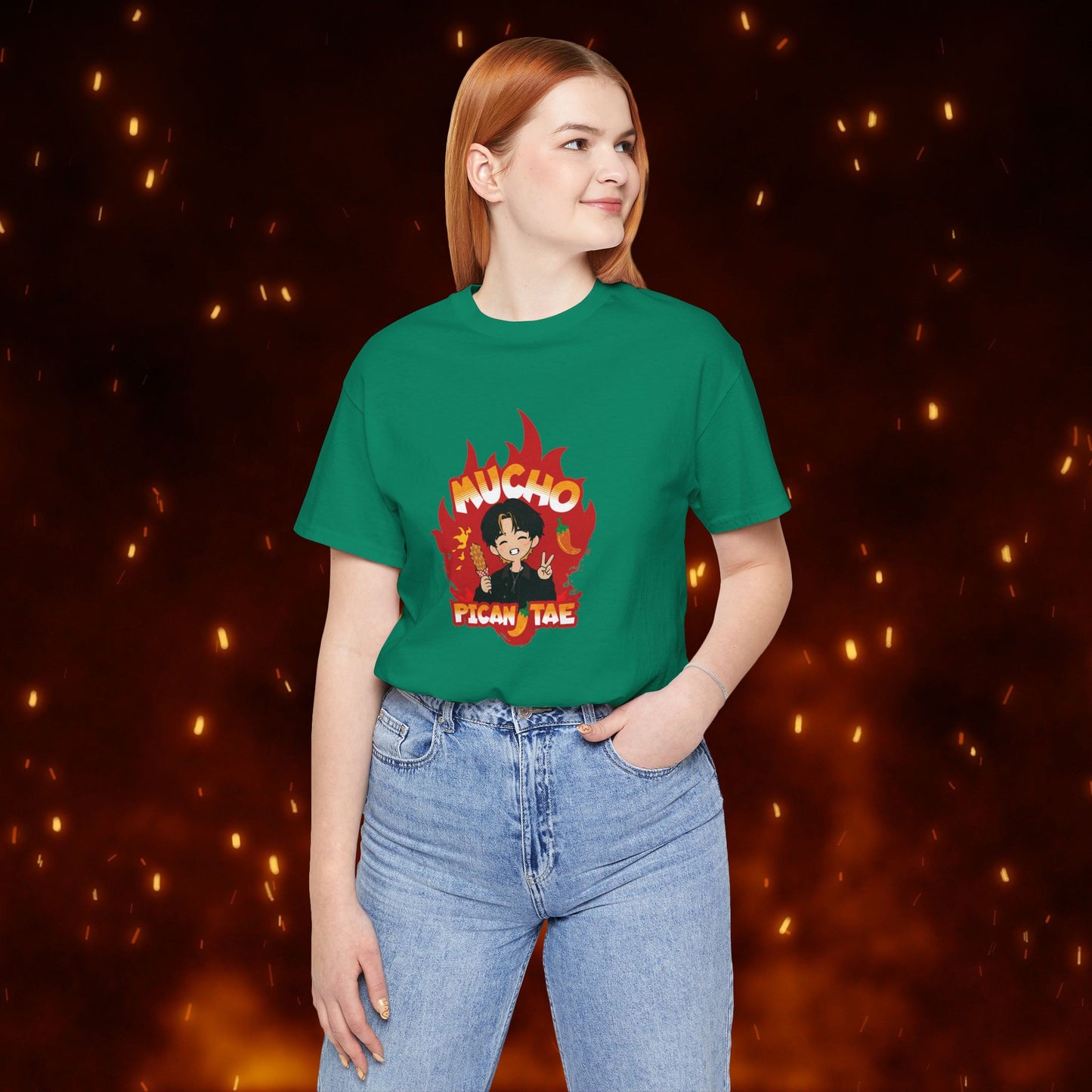 Taehyung Short Sleeve Shirt - Mucho PicanTae - Unisex Jersey T-Shirt