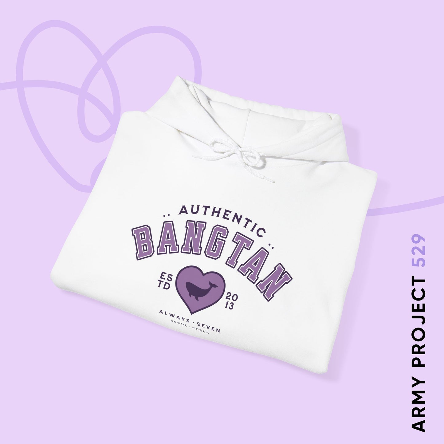Authentic Bangtan Unisex Heavy Blend™ Hoodie