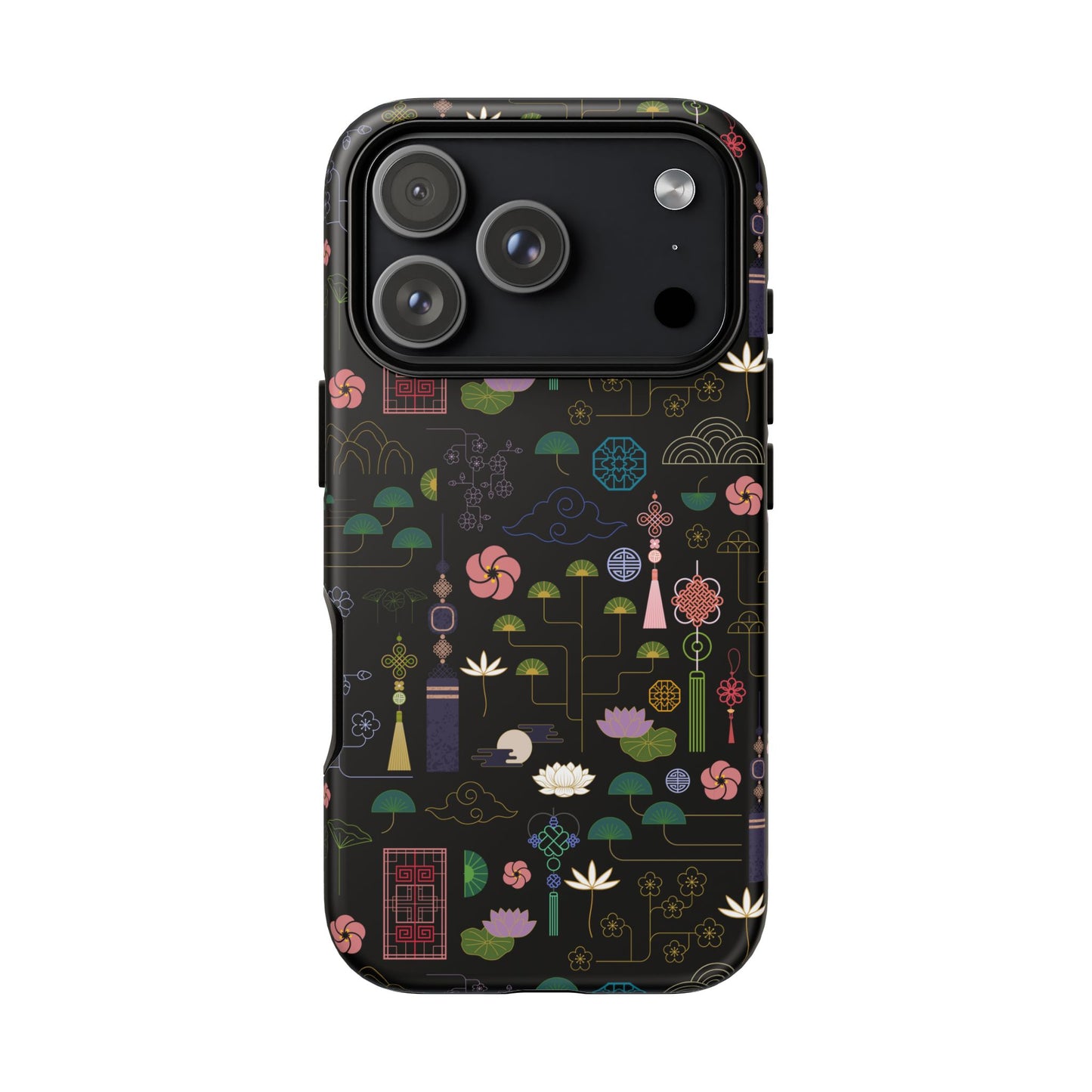 Norigae Night Garden Tough Phone Case - Elegant K-Pop Merch - iPhone, Galaxy, Pixel Cover