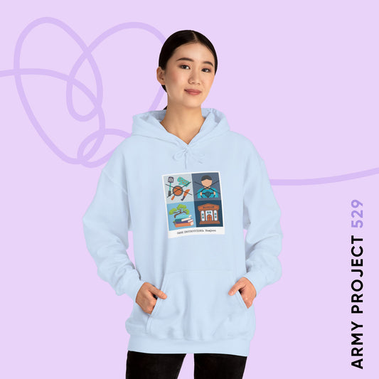Namjoon Hoodie - Funny Fanmade BTS Merch - Care Instructions - Cozy Unisex Sweatshirt