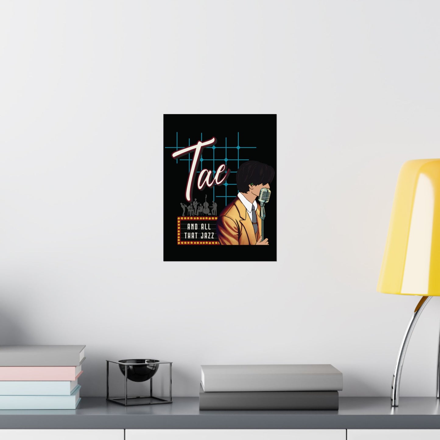 Taehyung 1950s Retro Series Matte Poster