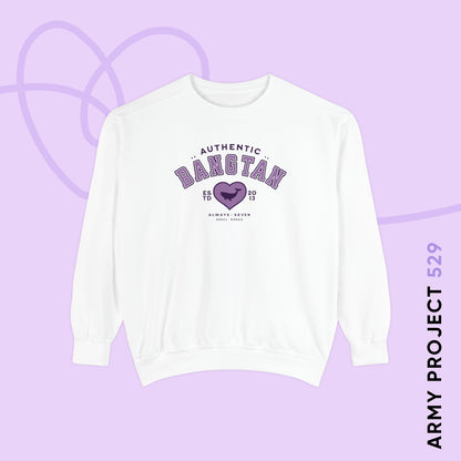 OT7 Sweatshirt - Bangtan Athletics - Fanmade BTS Merch - Unisex Garment-Dyed Sweatshirt