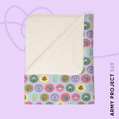 Namgoodies Bakery OT7 Fleece Sherpa Blanket