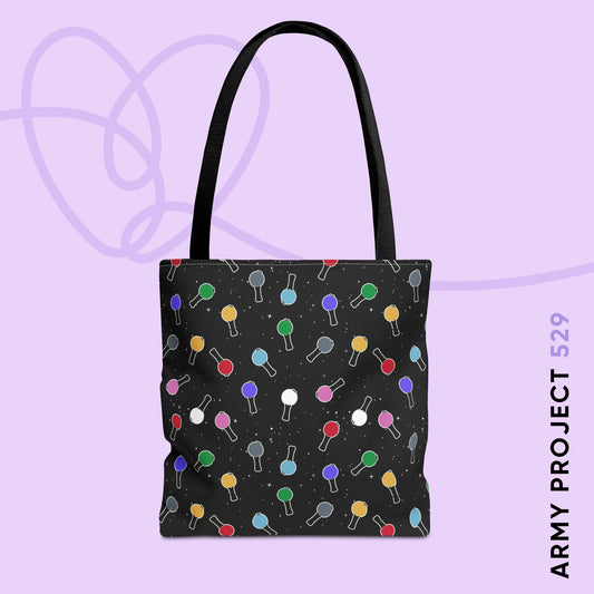 Ma City Map Lightstick Tote Bag