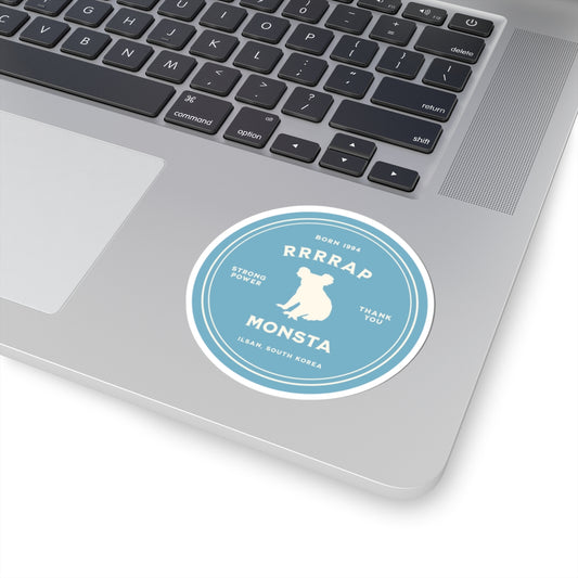 RRRRap Monsta Badge Series Vinyl Sticker