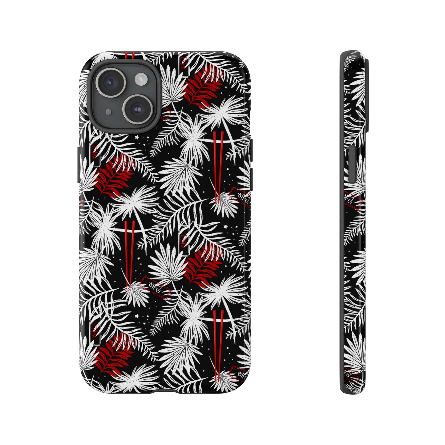 Yoongi Tough Phone Case - Tropical Chopsticks - Fanmade BTS Merch - iPhone, Galaxy, Pixel