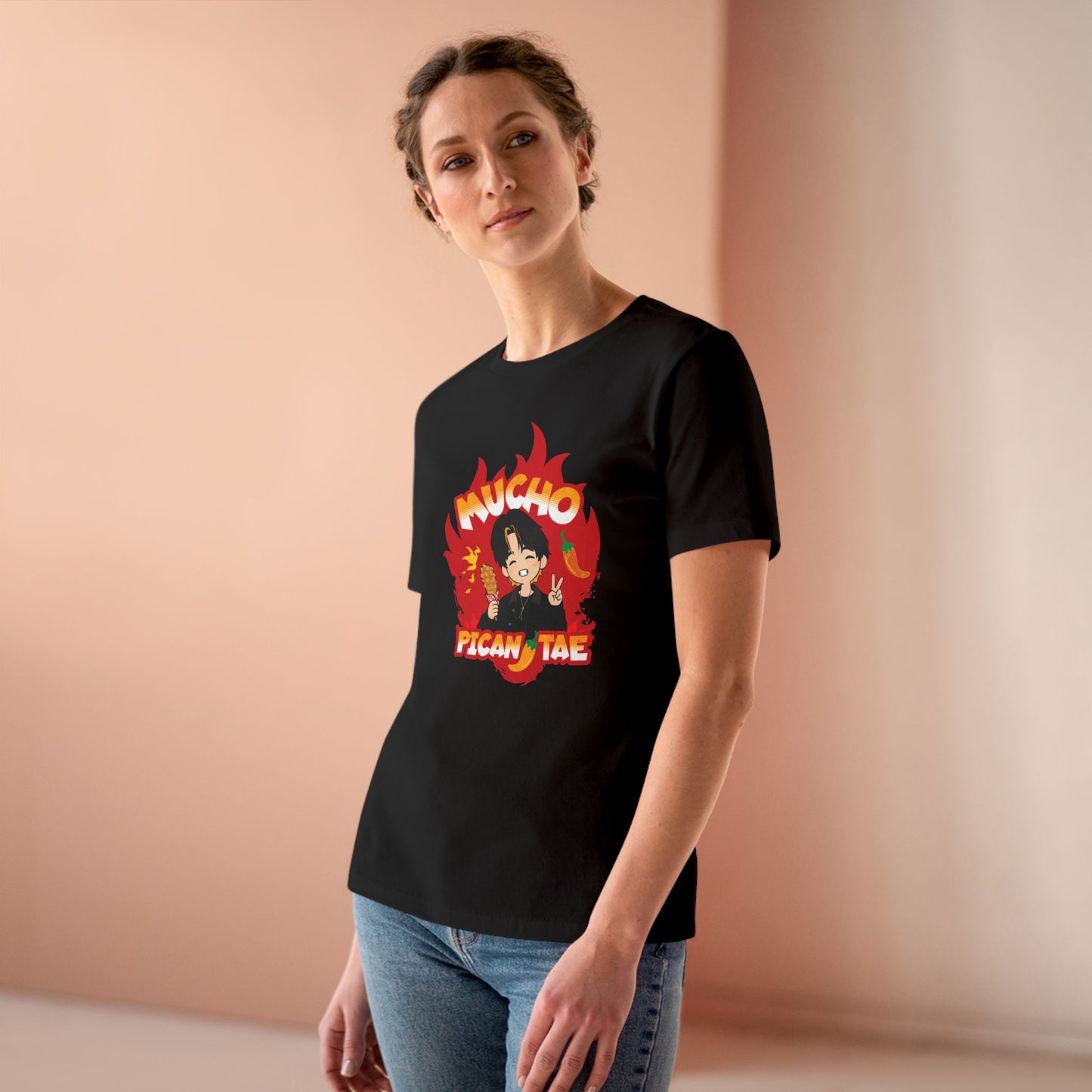 Taehyung Women's Tee - Mucho PicanTae - Soft Jersey T-Shirt