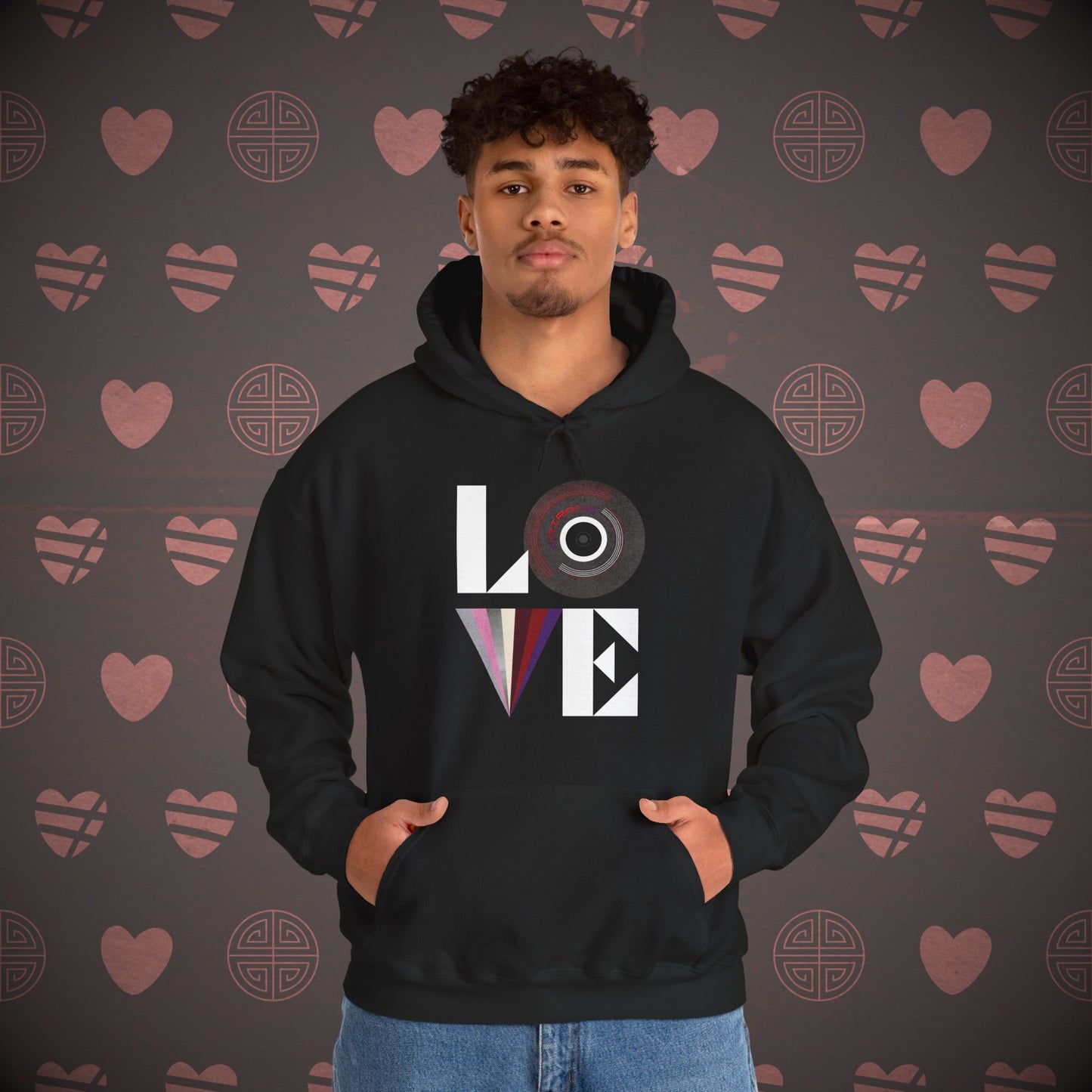 OT7 Hoodie - Love Record - Cozy Unisex Sweatshirt