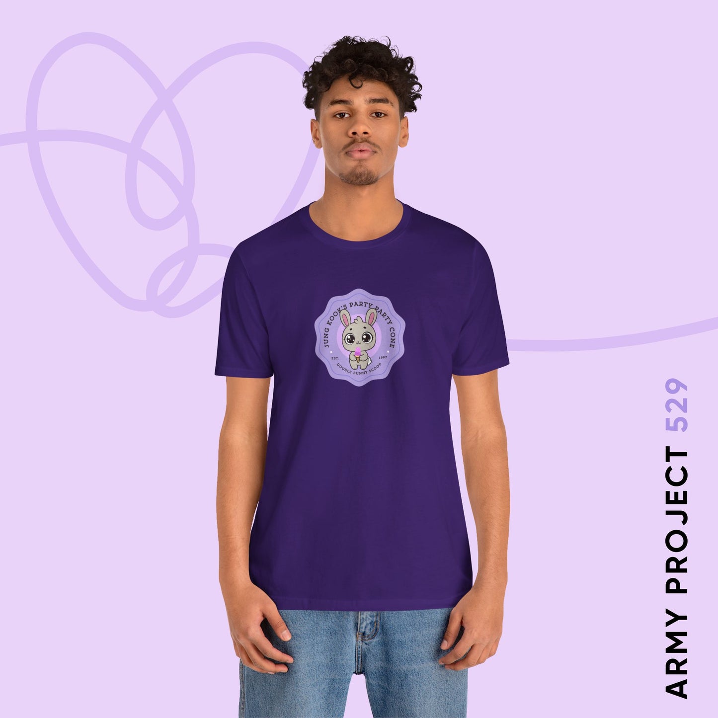 Jungkook Party Party Cone Unisex Jersey Short Sleeve Tee