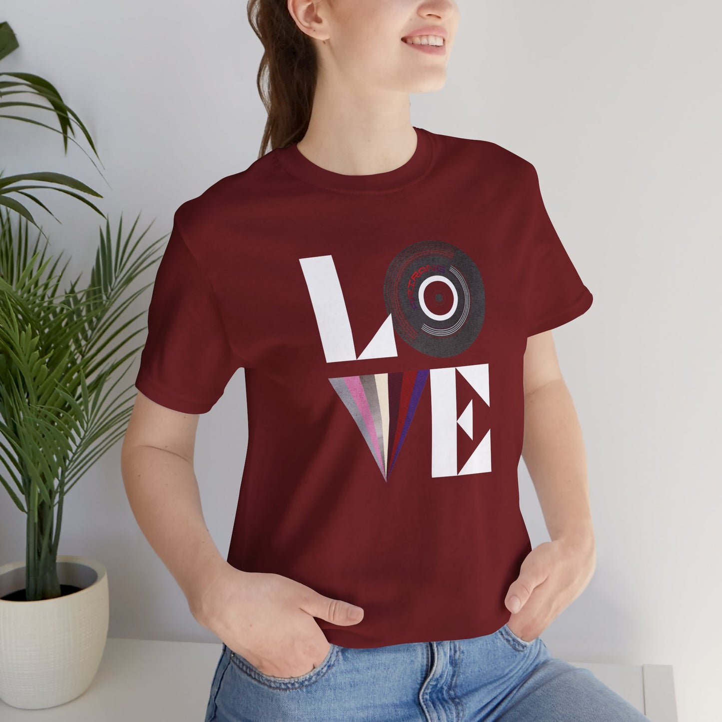 OT7 Short Sleeve Shirt - Love Record - Unisex Jersey T-Shirt