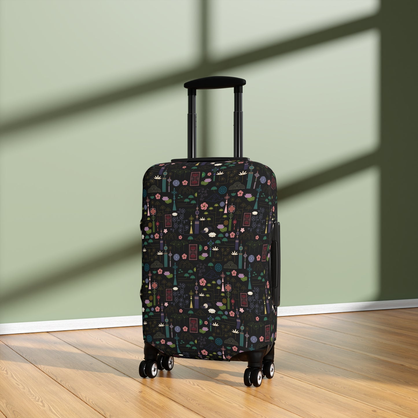 Norigae Night Garden Luggage Cover
