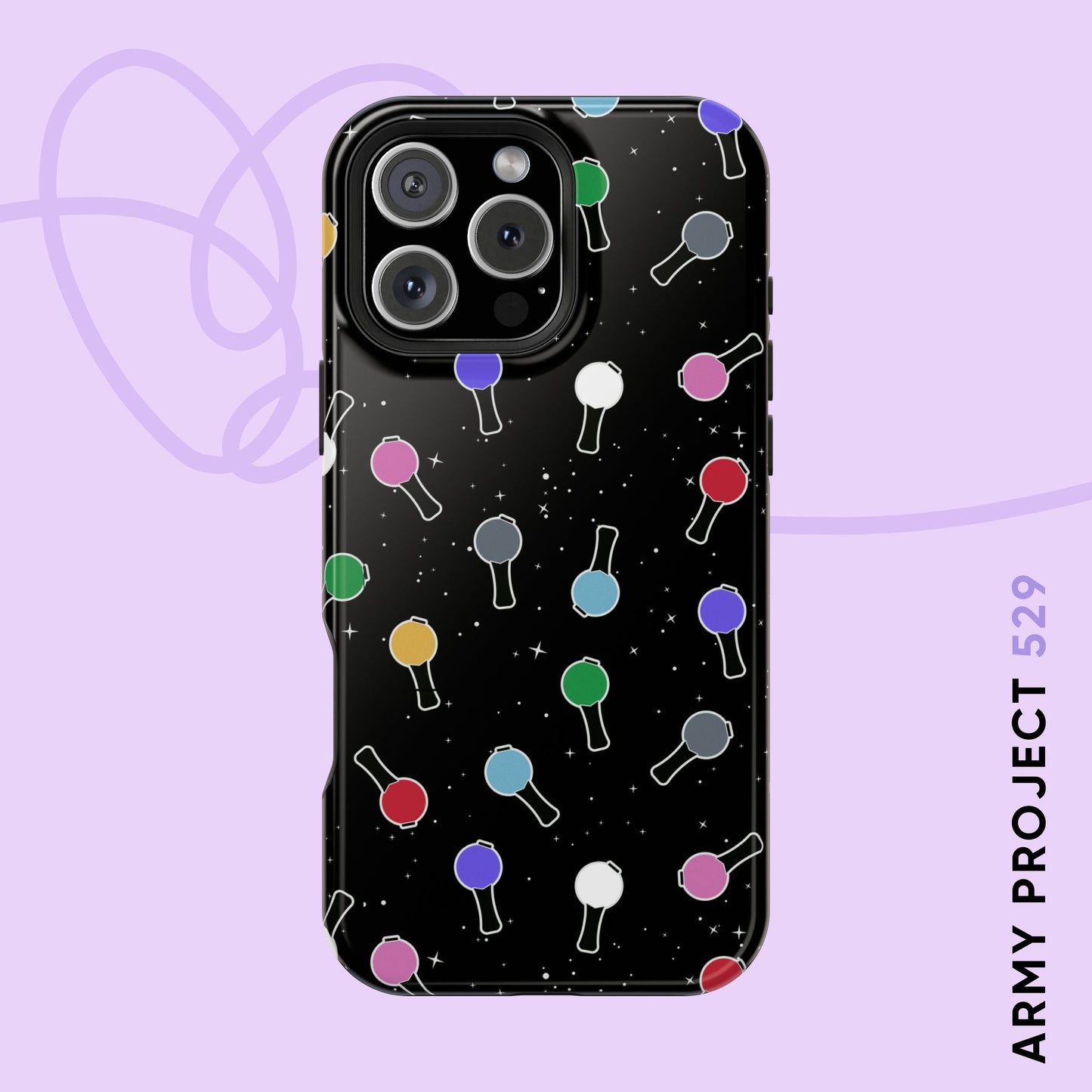 Ma City Map Lightstick Magnetic Tough Phone Case