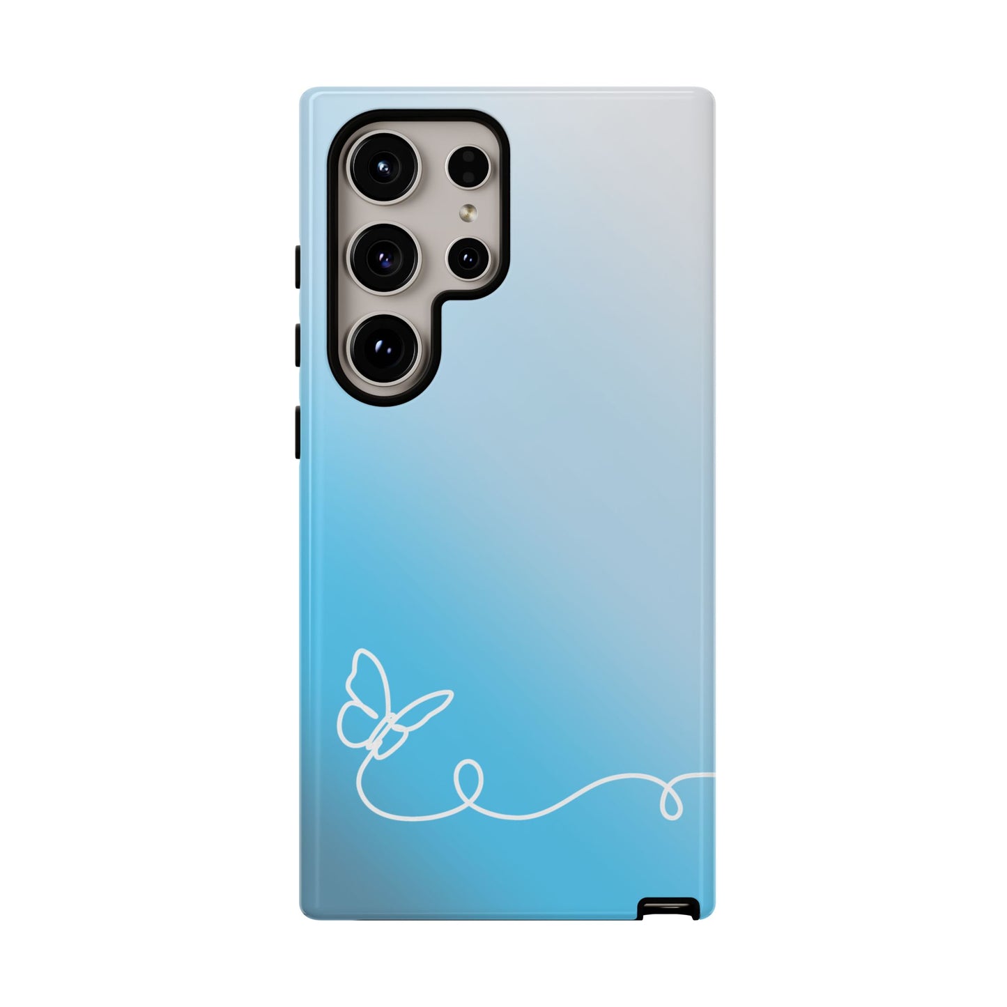 Clear Sunrise Ombre Tough Phone Case