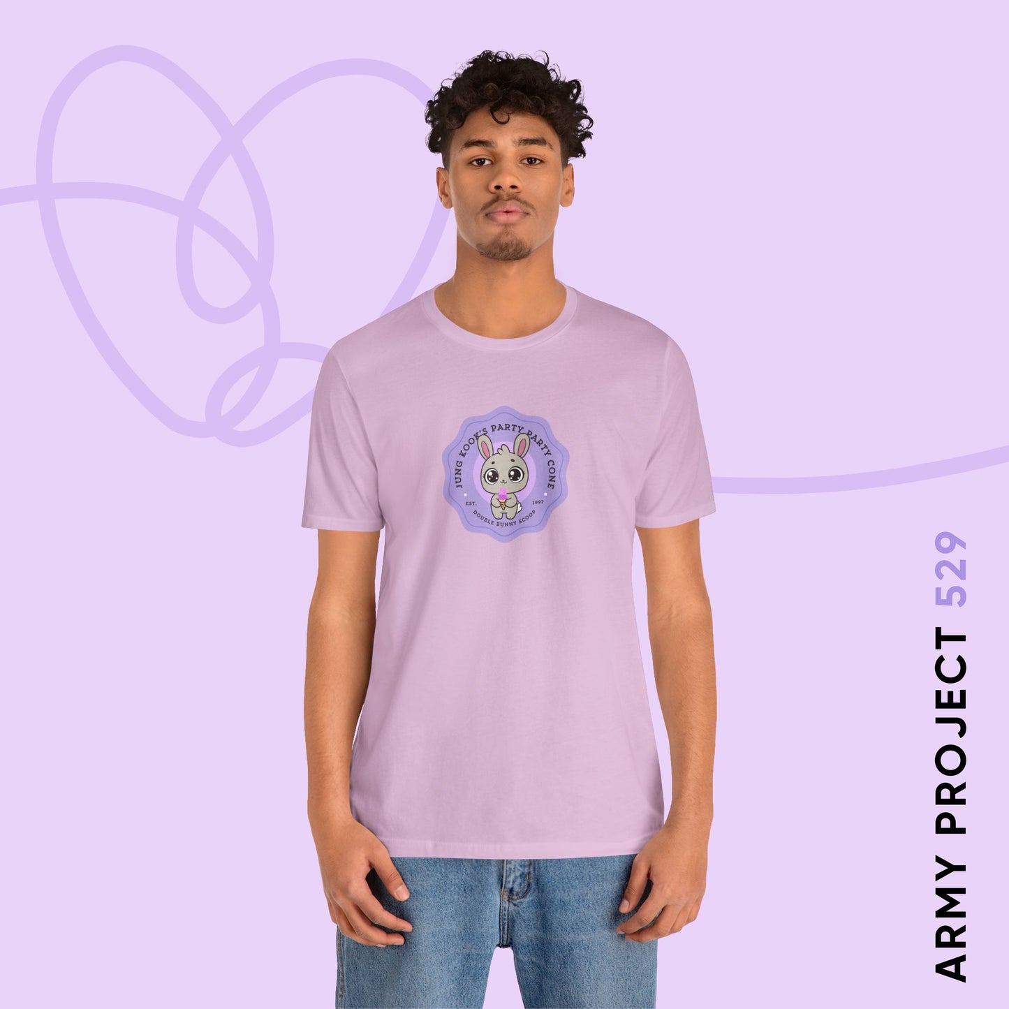 Jungkook Party Party Cone Unisex Jersey Short Sleeve Tee