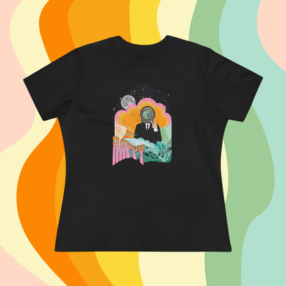Jin Women's Tee - BTS Fanmade Retro Series - 1960s Mod Aesthetic - Soft Jersey T-Shirt