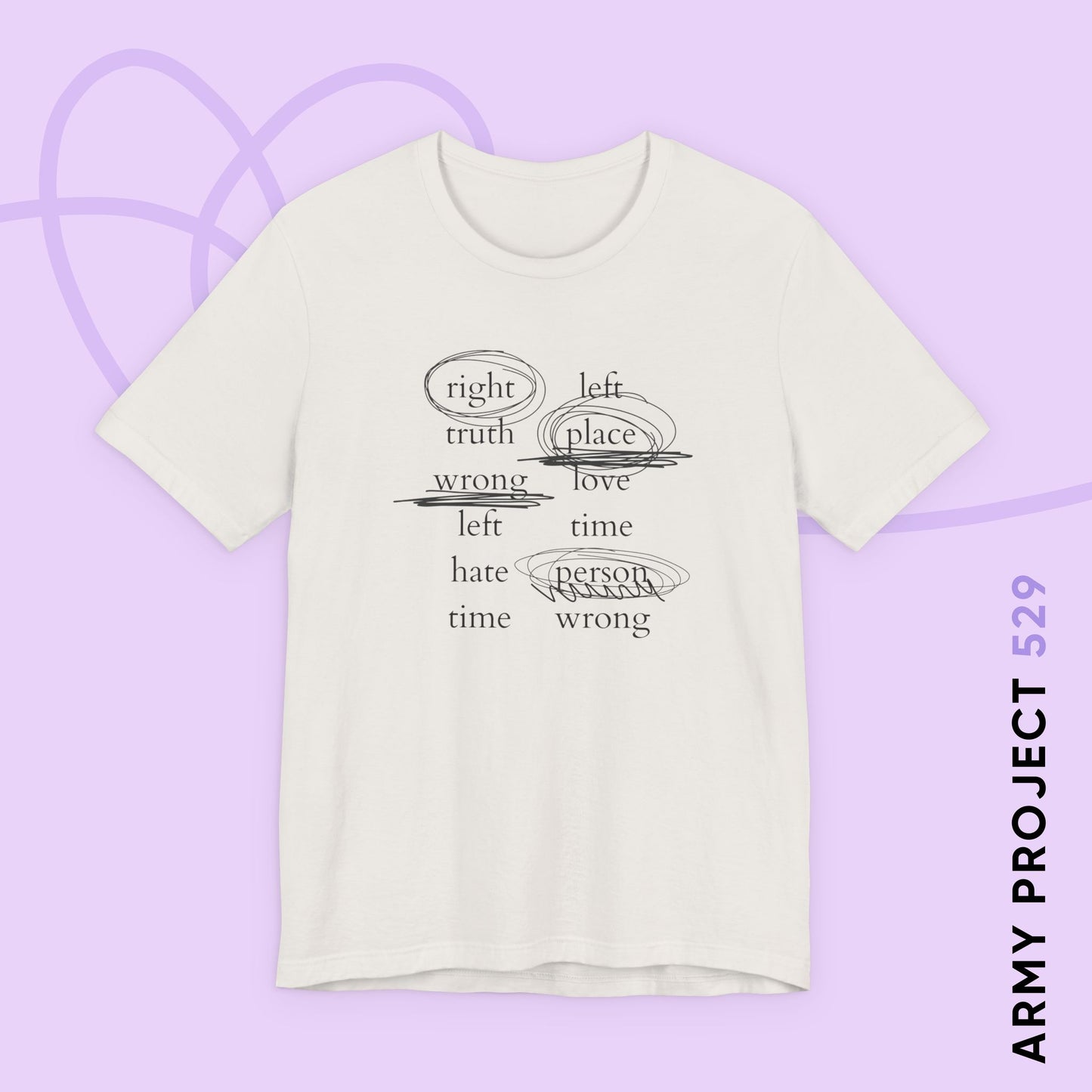 Namjoon Contradictions Unisex Jersey Short Sleeve Tee