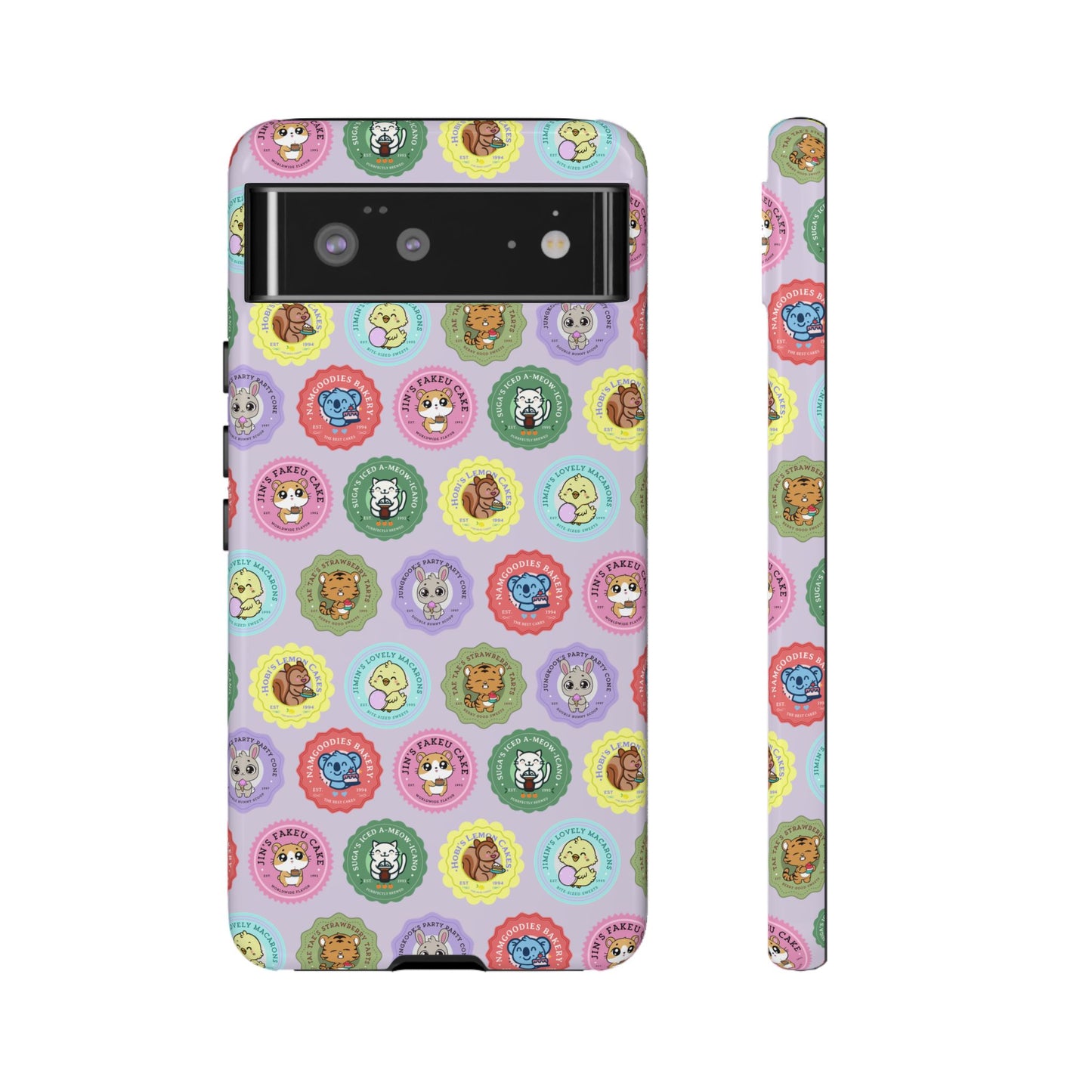 OT7 Phone Case - Cute Fanmade BTS Merch - Namgoodies Bakery - iPhone, Galaxy, Pixel