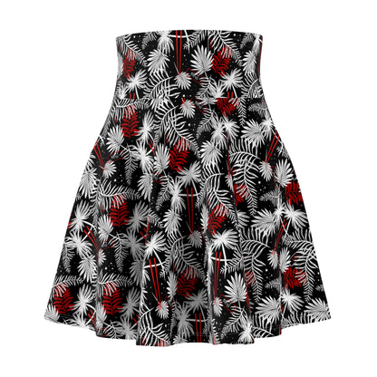 Tropical Chopsticks Skater Skirt