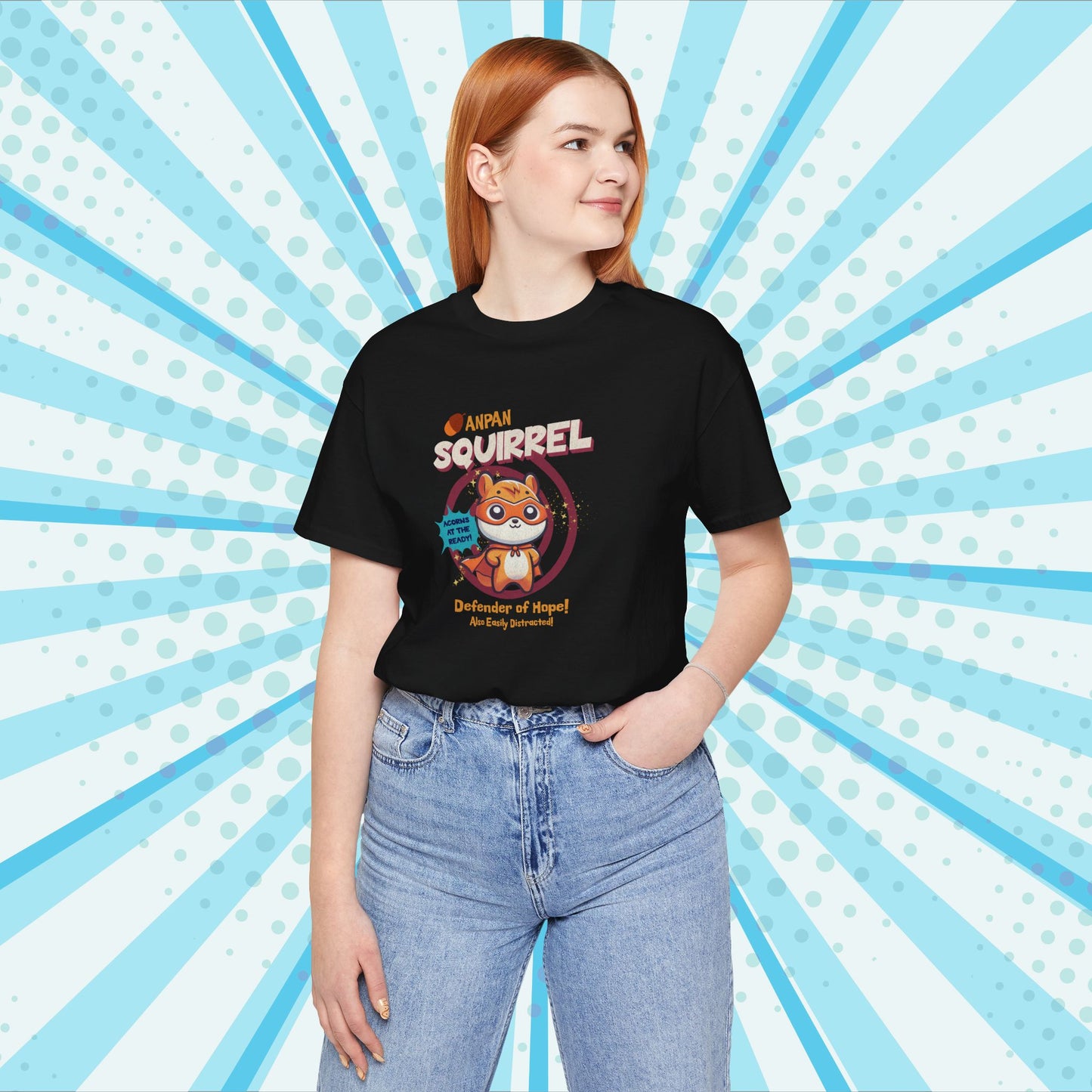 Anpansquirrel Unisex Jersey Short Sleeve Tee