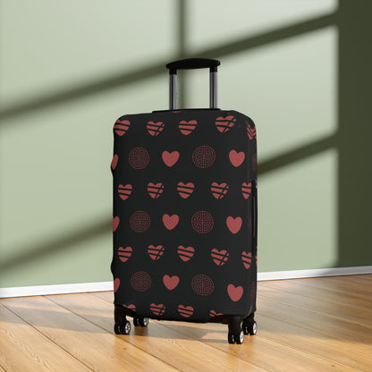 OT7 Luggage Cover - Three Hearts - Bangtan Travel Accessories
