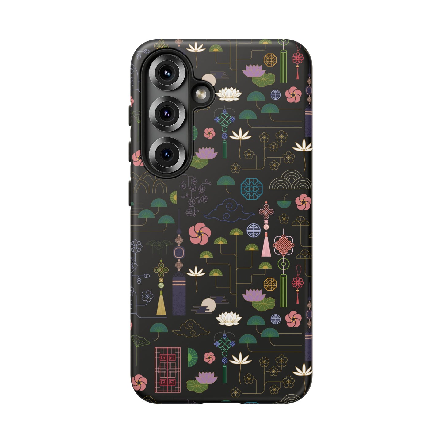Norigae Night Garden Tough Phone Case - Elegant K-Pop Merch - iPhone, Galaxy, Pixel Cover