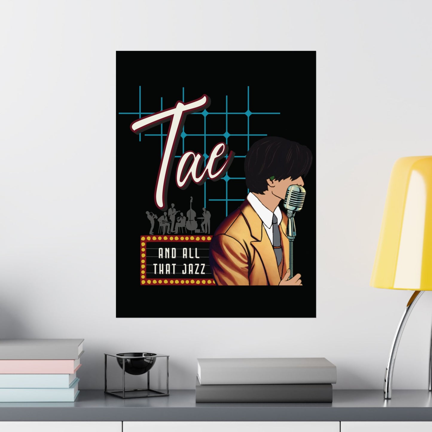 Taehyung 1950s Retro Series Matte Poster