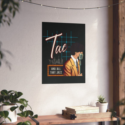 Taehyung 1950s Retro Series Matte Poster