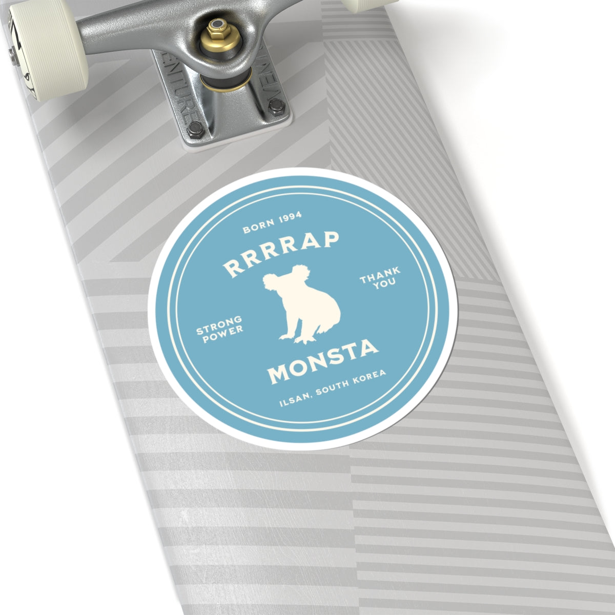 RRRRap Monsta Badge Series Vinyl Sticker