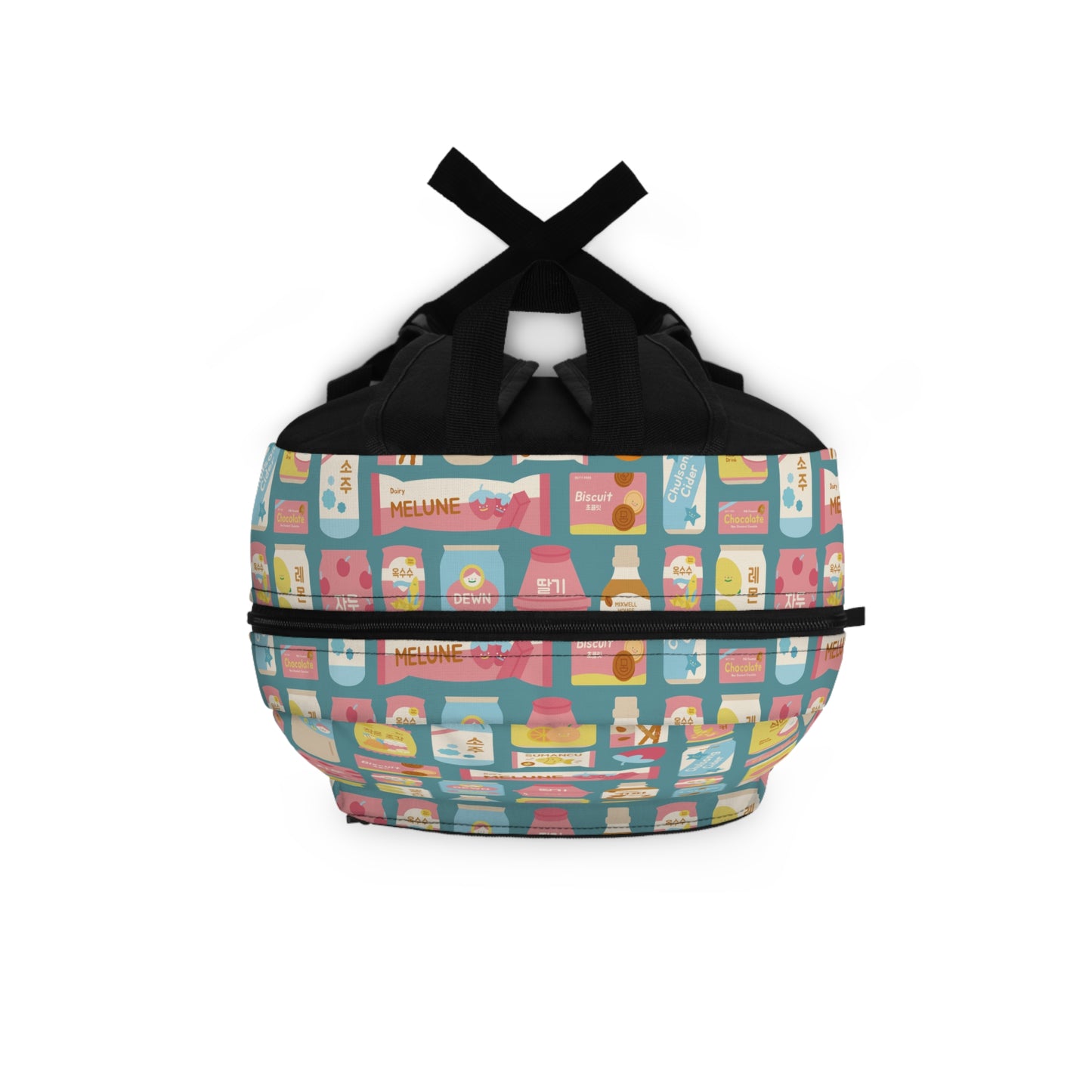 Sweet Pastel Korean Snacks Backpack