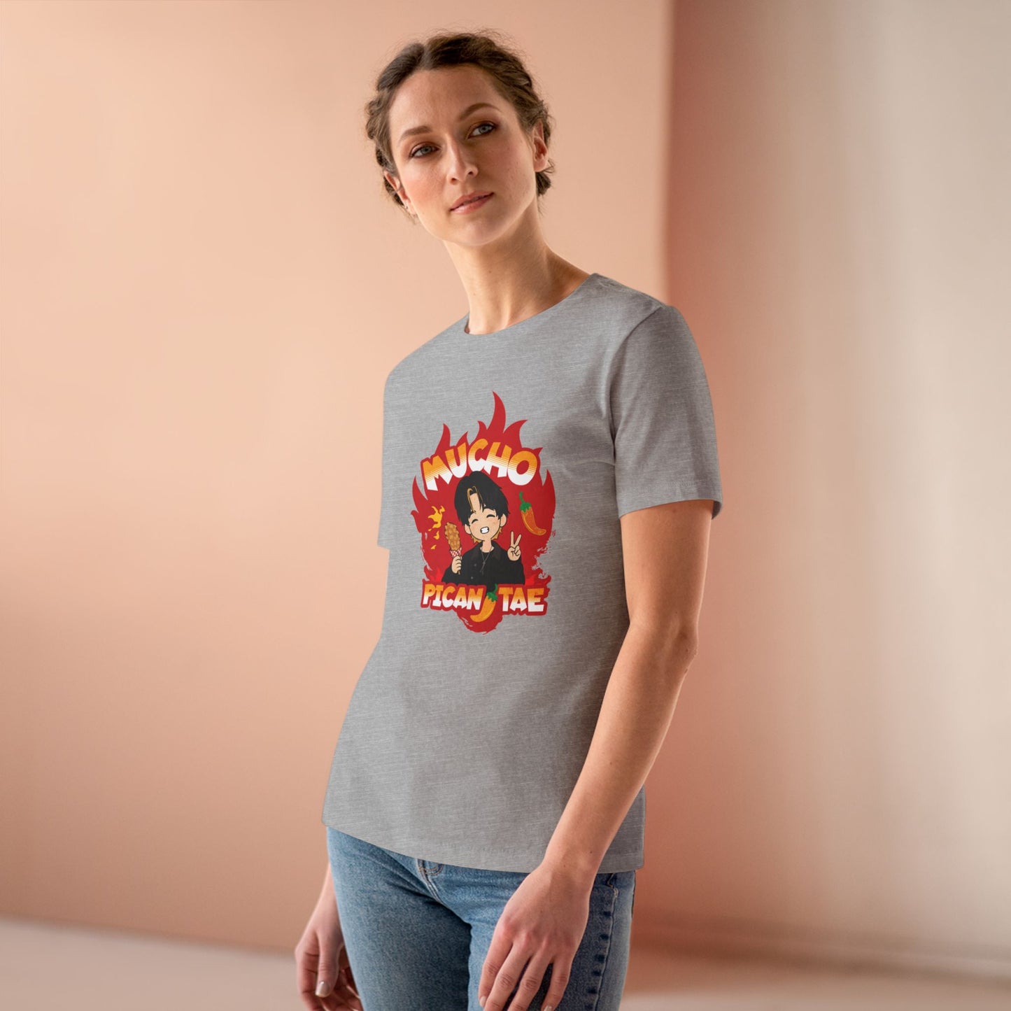 Taehyung Women's Tee - Mucho PicanTae - Soft Jersey T-Shirt