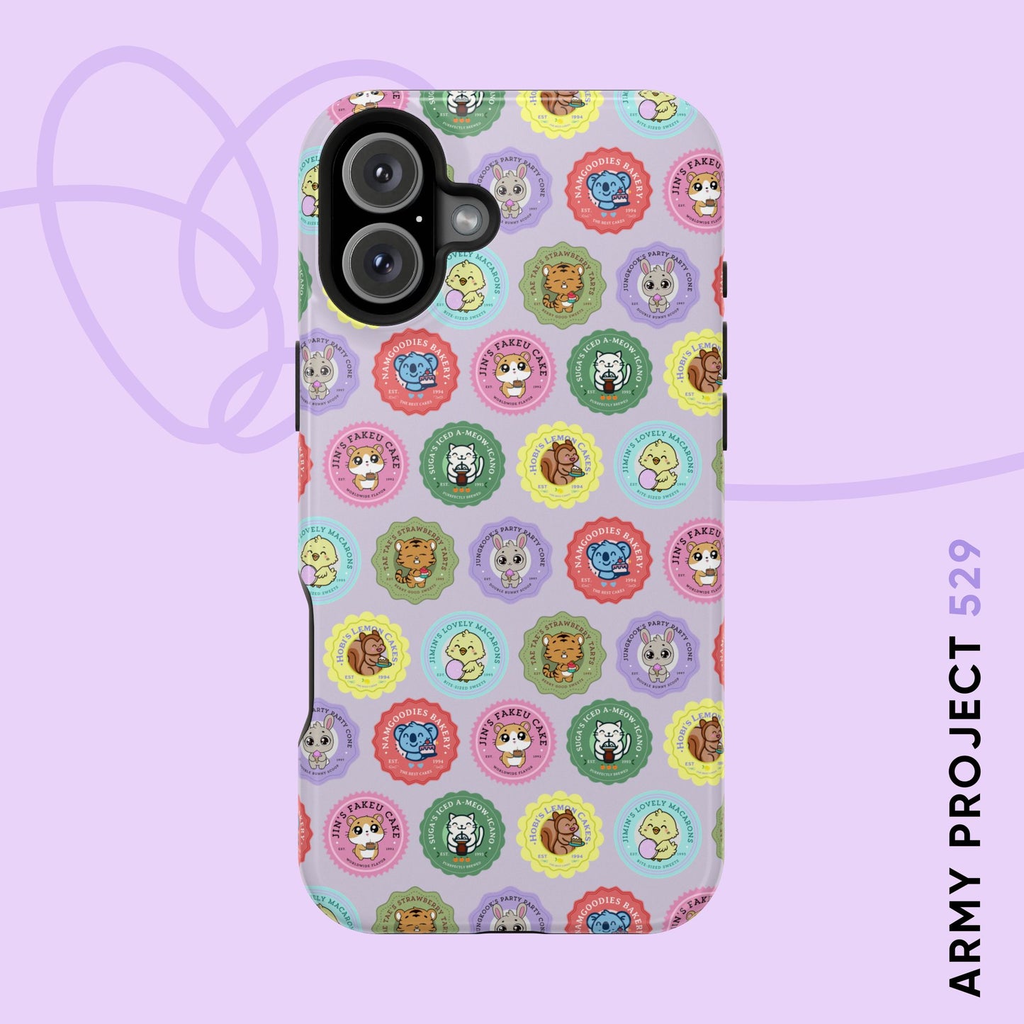 Namgoodies Bakery OT7 Magnetic Tough Phone Case