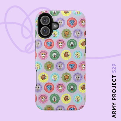 OT7 Magnetic Phone Case - Cute Fanmade BTS Merch - Namgoodies Bakery - iPhone, Galaxy, Pixel