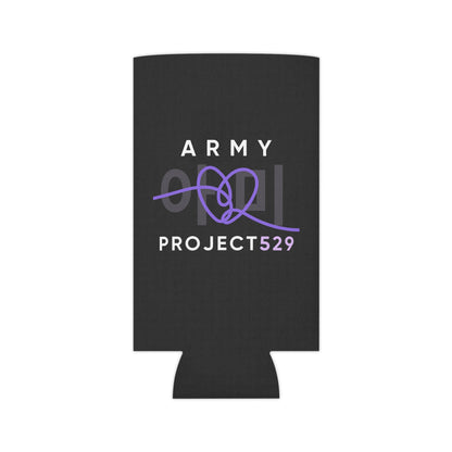 ARMY Project 529 Logo Can Cooler