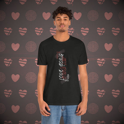 OT7 Short Sleeve Shirt - Arirang Love Song Mirror - Unisex Jersey T-Shirt