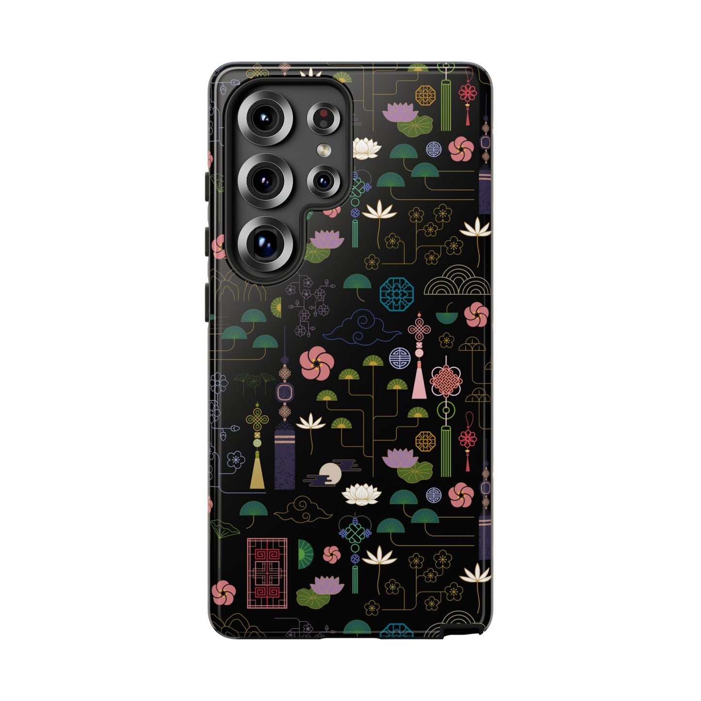 Norigae Night Garden Tough Phone Case - Elegant K-Pop Merch - iPhone, Galaxy, Pixel Cover