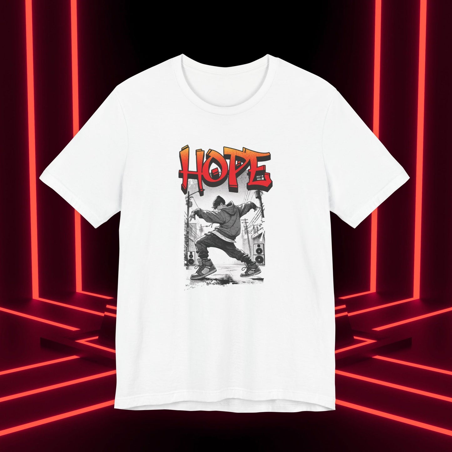 Hobi Concert Short Sleeve Shirt - HOTS with Hope (Arson Ver.) - Fanmade BTS Merch - Soft Unisex T-Shirt