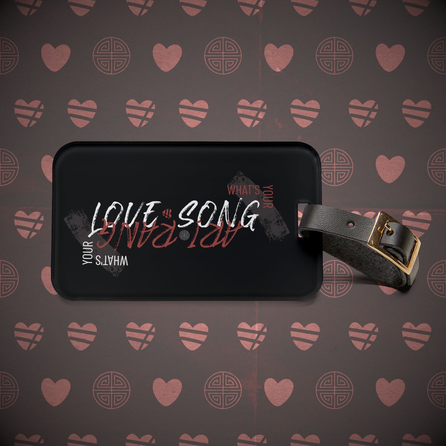 OT7 Luggage Tag - Arirang Love Song Mirror - ARMY Travel Accessories