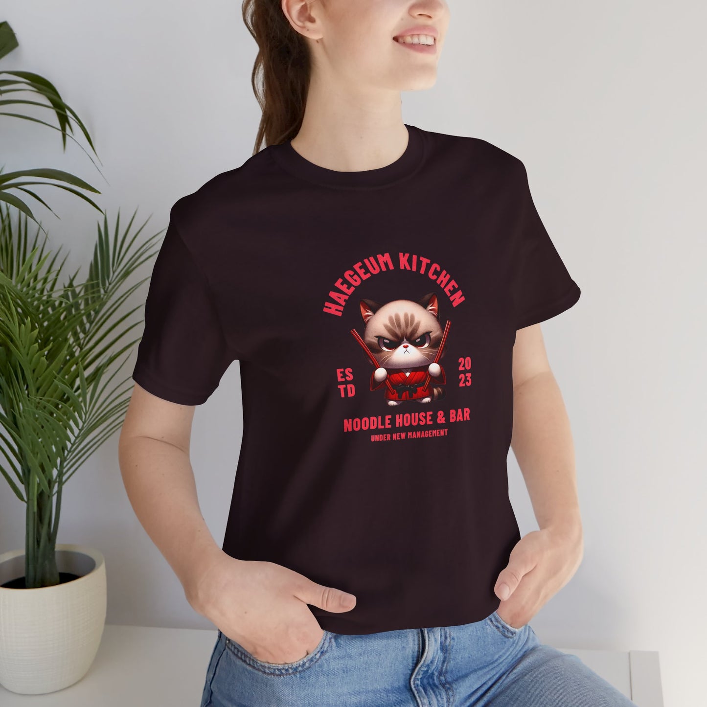 Haegeum Noodle House Unisex Jersey Short Sleeve Tee