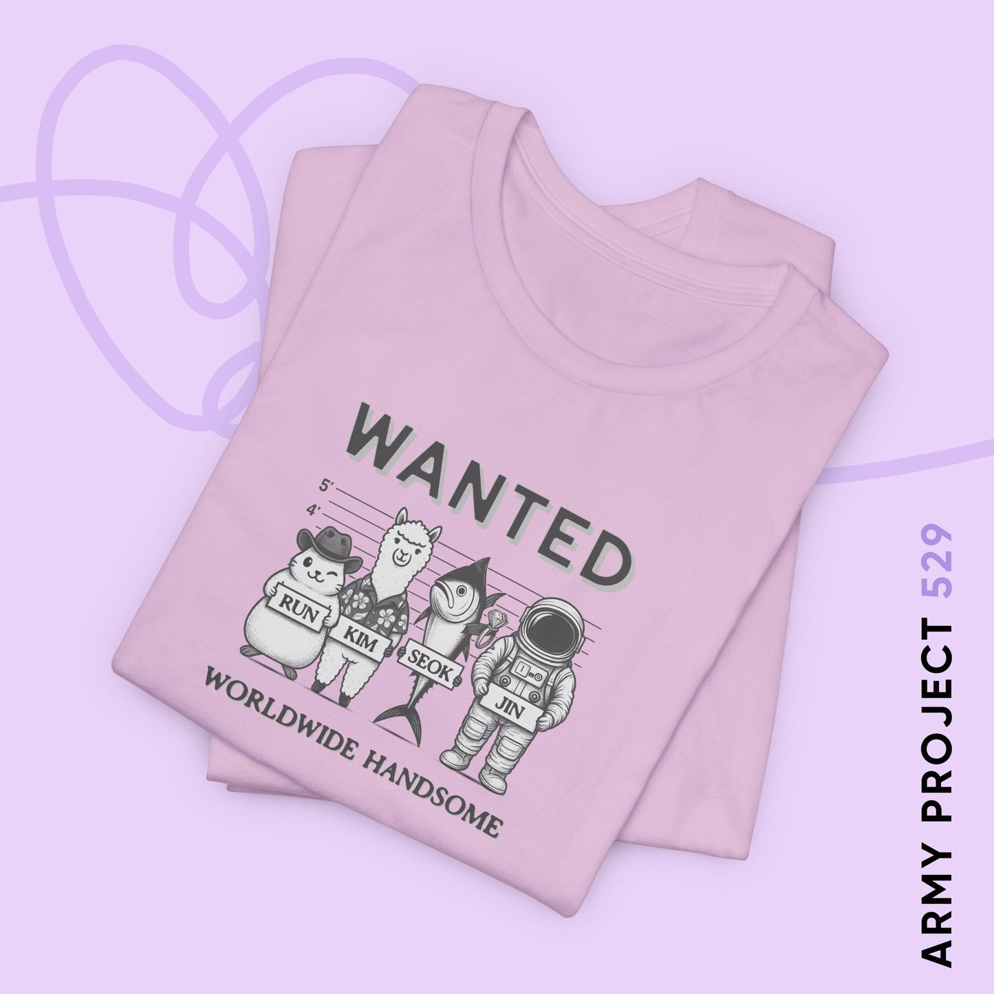 Run Kim Seokjin Unisex Jersey Short Sleeve Tee