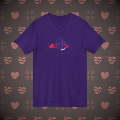 OT7 V-Neck Shirt - Friends Don't Let Friends ARIRANG Alone - Unisex Jersey T-Shirt